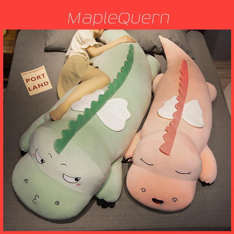 Dinosaur Plush Pillow With Soft Embroidered Animal Pattern For Girls And Boys Lounge And Bed Use
