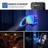 NEEWER RGB62 2-Pack Magnetic Video Lights RGB Shooting Lights APP Control 360° Full Color LED Camera Light CRI97+ Dimmable 2500K-8500K 17 Scene Modes