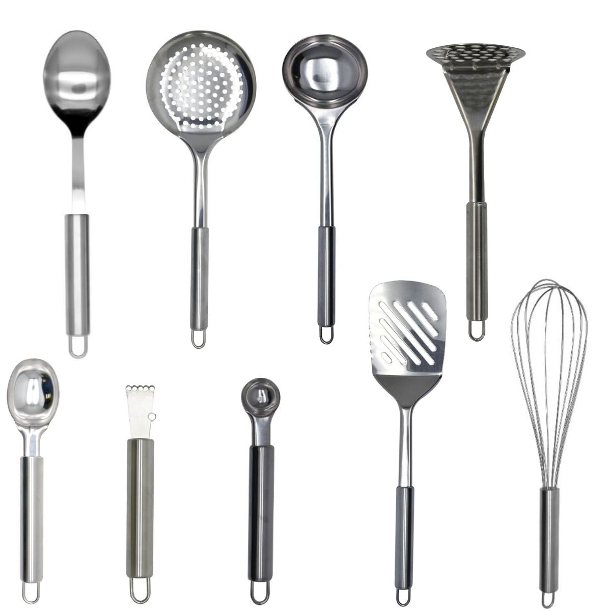 

Fackelmann Elemental Набор кухонных принадлежностей из 9 предметов арт.. 9990450