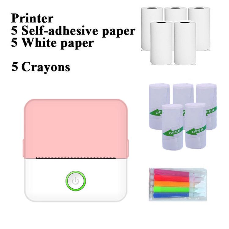 Przenośna Mini Kieszonkowa Drukarka X6 - Bluetoothowa Termiczna Drukarka do Zdjęć dla Uczniów