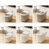 Creative Rice Bucket Tank Moisture-proof Sealed Rice Storage Box Insect-proof Cereal Grain Food Container Kitchen Accessories