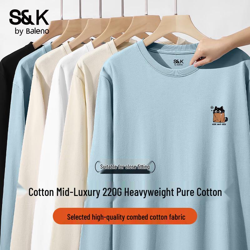 Baleno S&K Series Men's Graphic Long-Sleeve T-Shirt