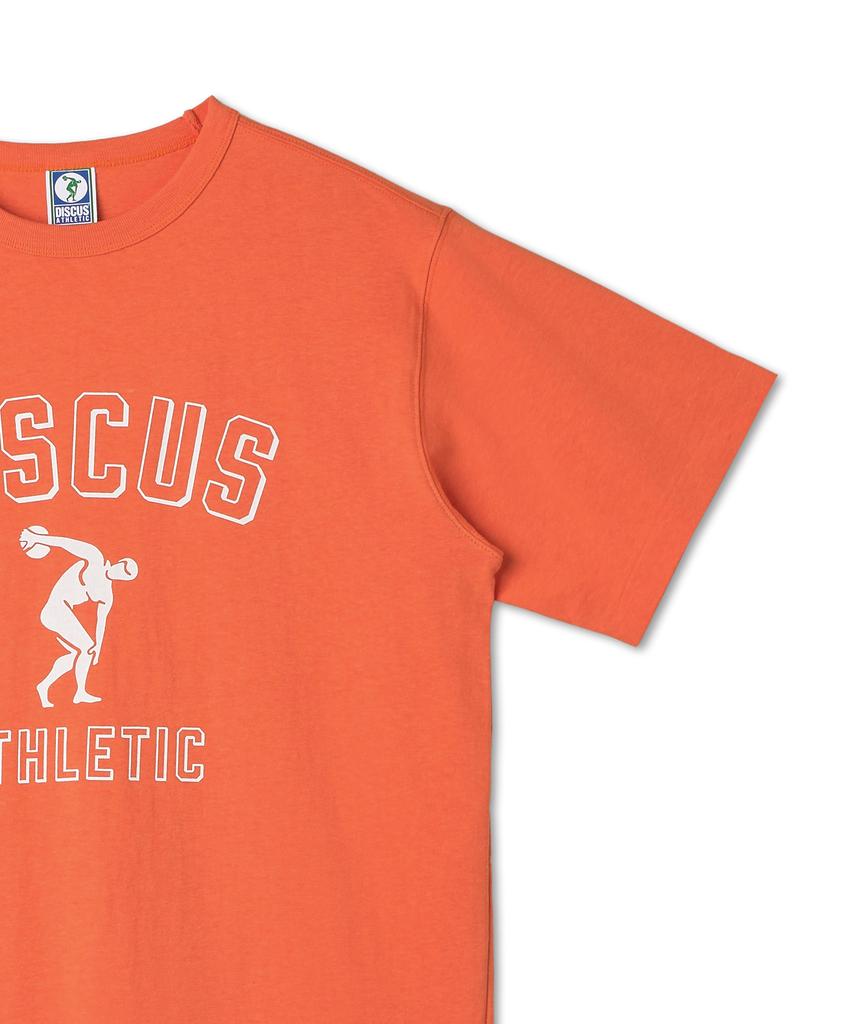 DISCUS ATHLETIC Heavyweight Regular Fit Arch T-Shirt Orange