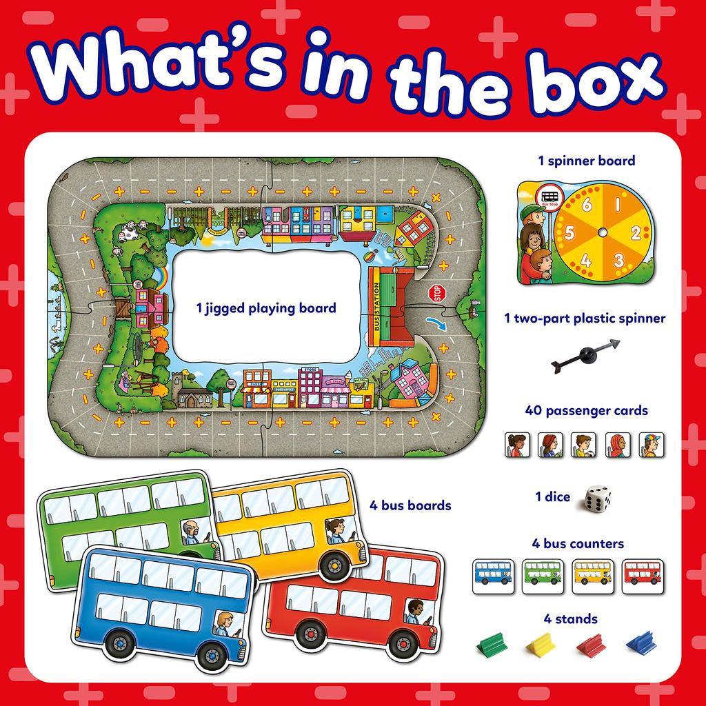 Orchard Toys Hračky Bornelund Orchard Hračky pro děti od 4 let s autobusovou zastávkou OC032 (HRAČKY DO SADU)