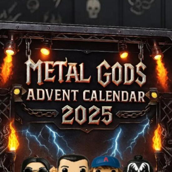 Legends of Rock Metal Adventní kalendář 2025 24denní odpočítávací krabička s