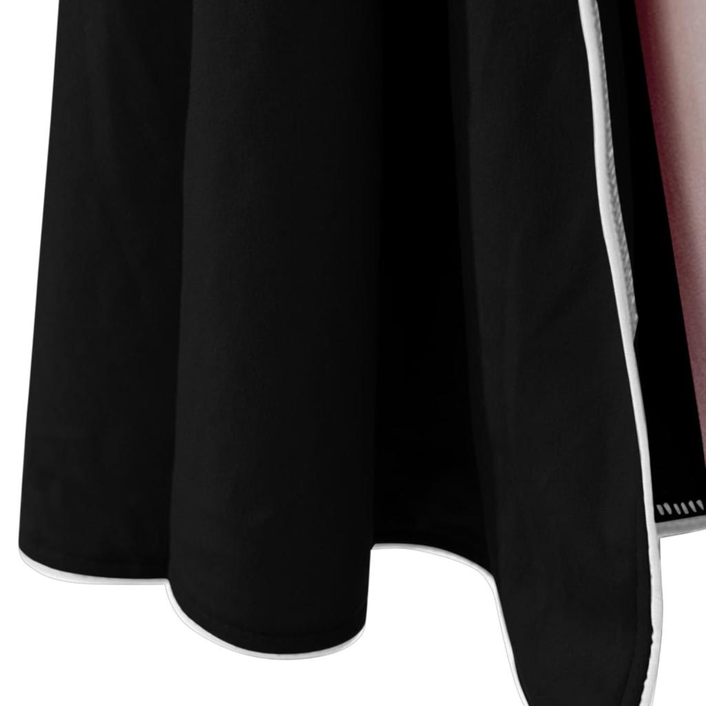 Mens Halloween Short Cape Costume with Collar, Color