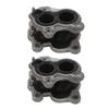2Pcs Chainsaw Intake Adapter Plastic Lightweight Stable Performance Chainsaw Intake Connector for 43