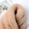 Fashion Thicken Warm Soft Windproof Faux Fur Scarf Neck Warmer Plush Scarves Fluffy Shawl