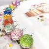 Beautiful Dandelion Necklace Eternal Flower Clavicle Chain Male and Female Couples Crystal Dried Flower Glass Ball Pendant Accessories