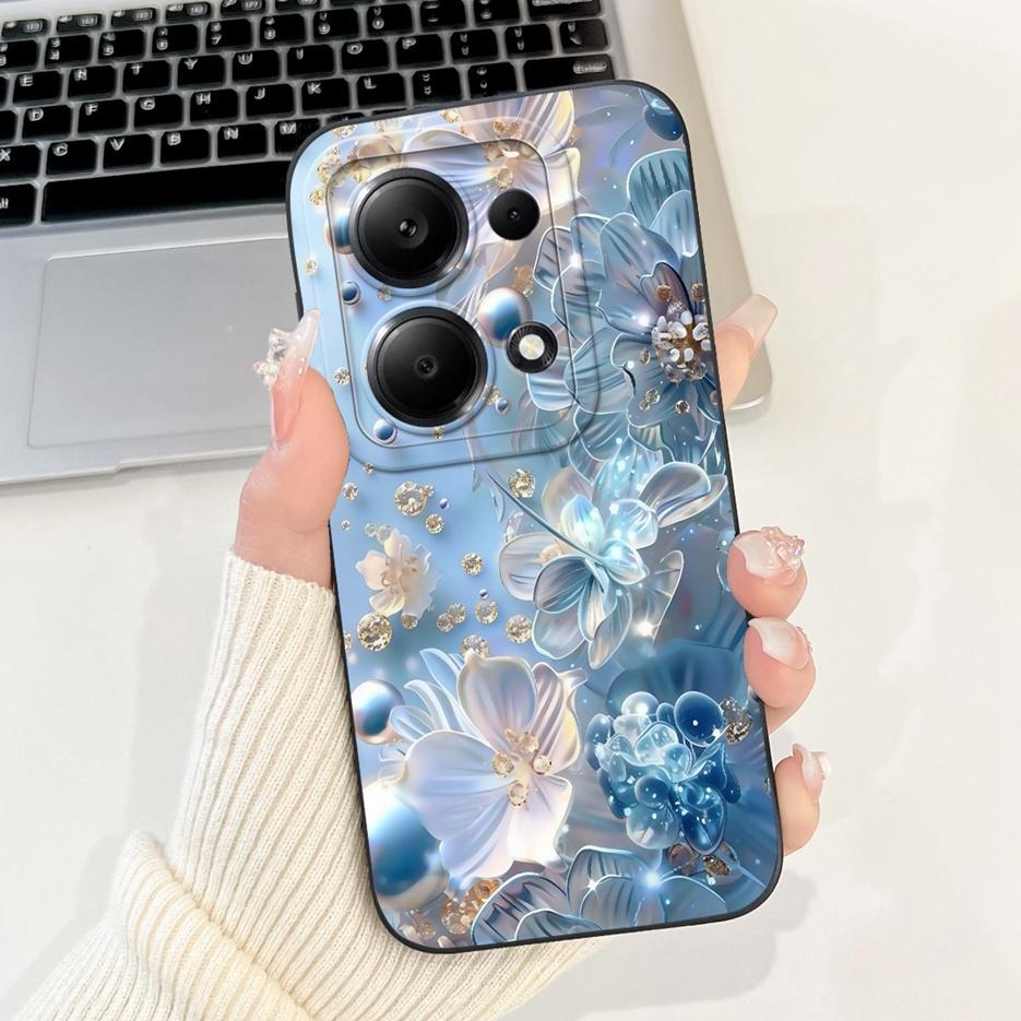 For Xiaomi Redmi Note 13 4G Case Note13 Pro Cute Fashion Candy Painted Cover Soft TPU Phone Case For Redmi Note 13 Pro Plus Bags