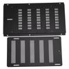 16x9in Crawl Space Vent Cover   With Damper Screen Heavy Duty Metal   Vent Grille Cover For RV Trailer Yacht Garage