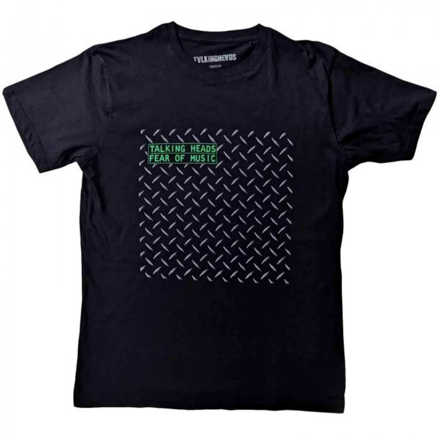 Talking Heads Unisex Adult Fear Of Music Cotton T-Shirt S разноцветный