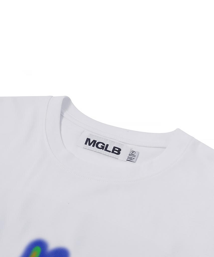 MATCHGLOBE Laser Rabbit Oversized Tee (White)