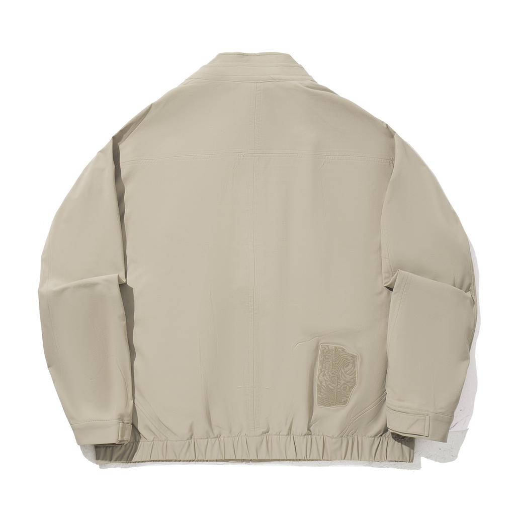 Li Ning X Jackie Chan Collaboration Kung Fu Series Comfortable Casual Simple Loose Sports Jacket Men Jacket Dark-Green AFDV769-4