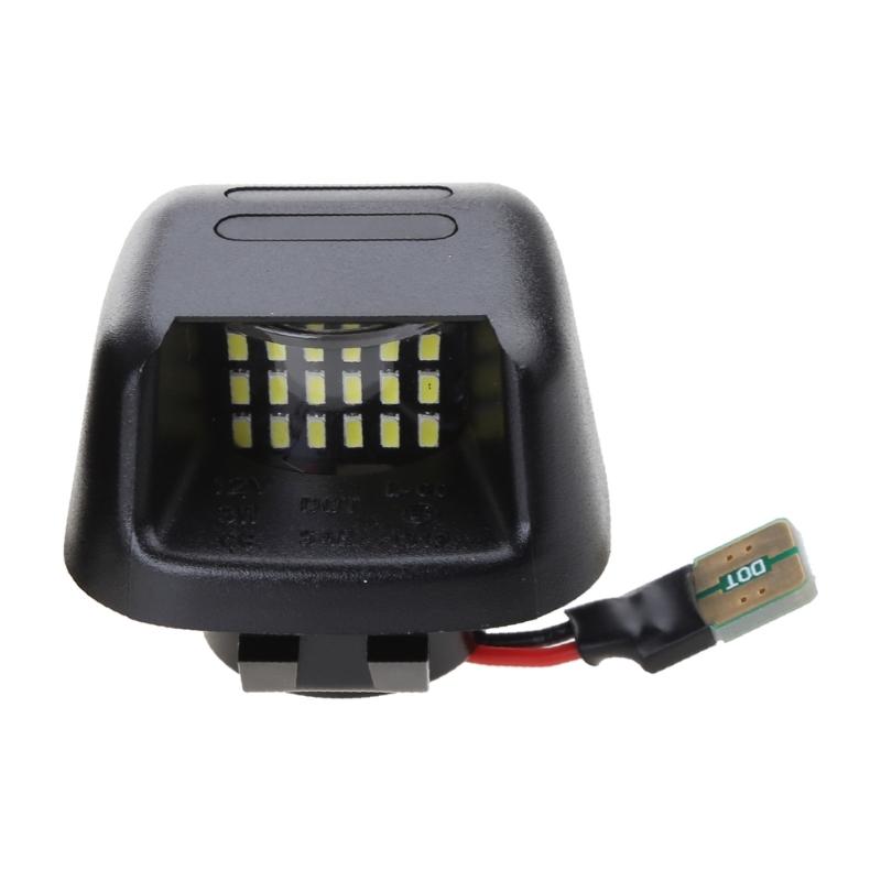 D40   LED Number License Plate Light Lamps Step Courtesy