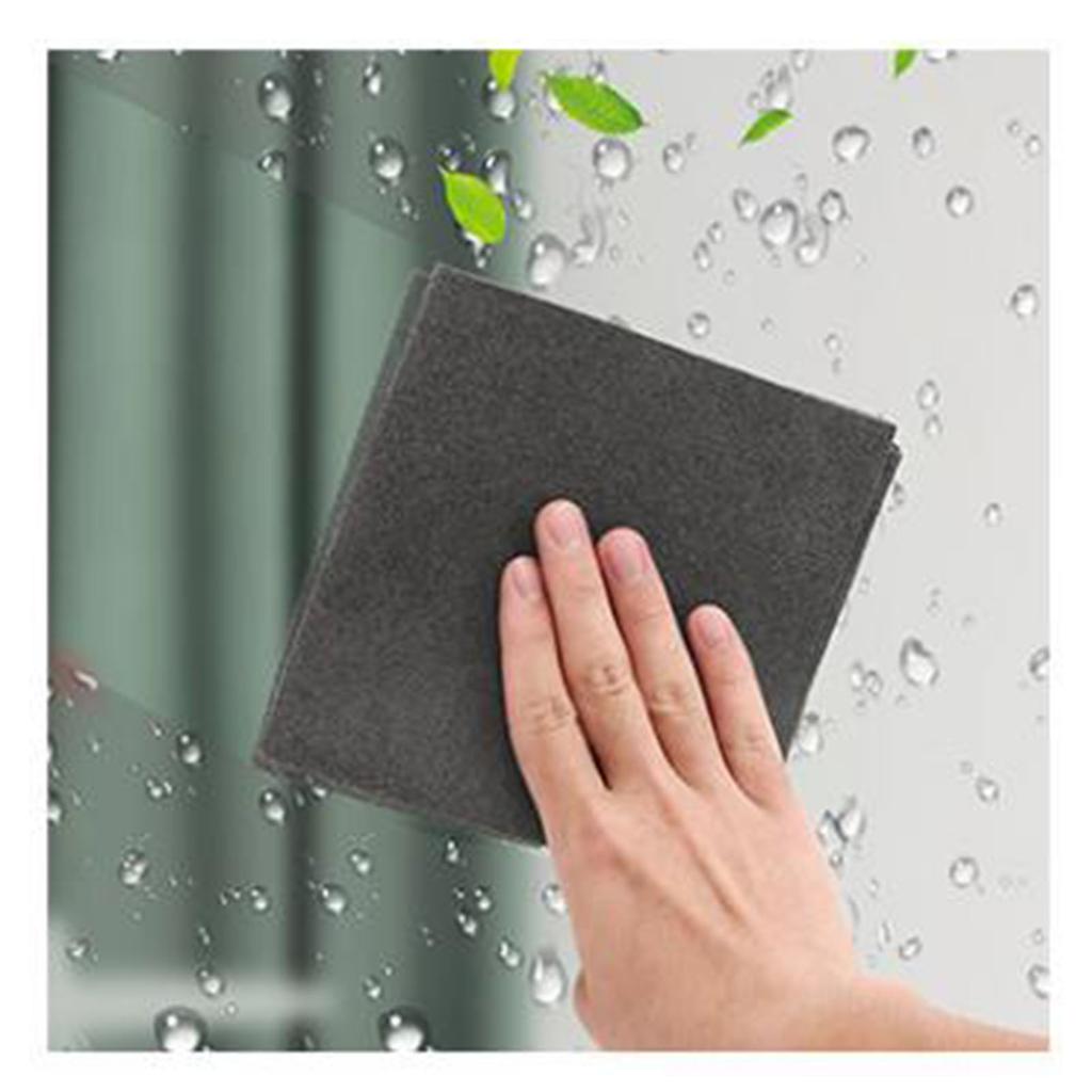 Window Towel Portable Versatile Thickened Strong Absorption Glass Cleaning Cloth for Home