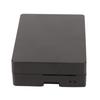 Heatsink Case Aluminium Alloy Cooling Metal Case with Multiple Interfaces for RasPi 4b Black