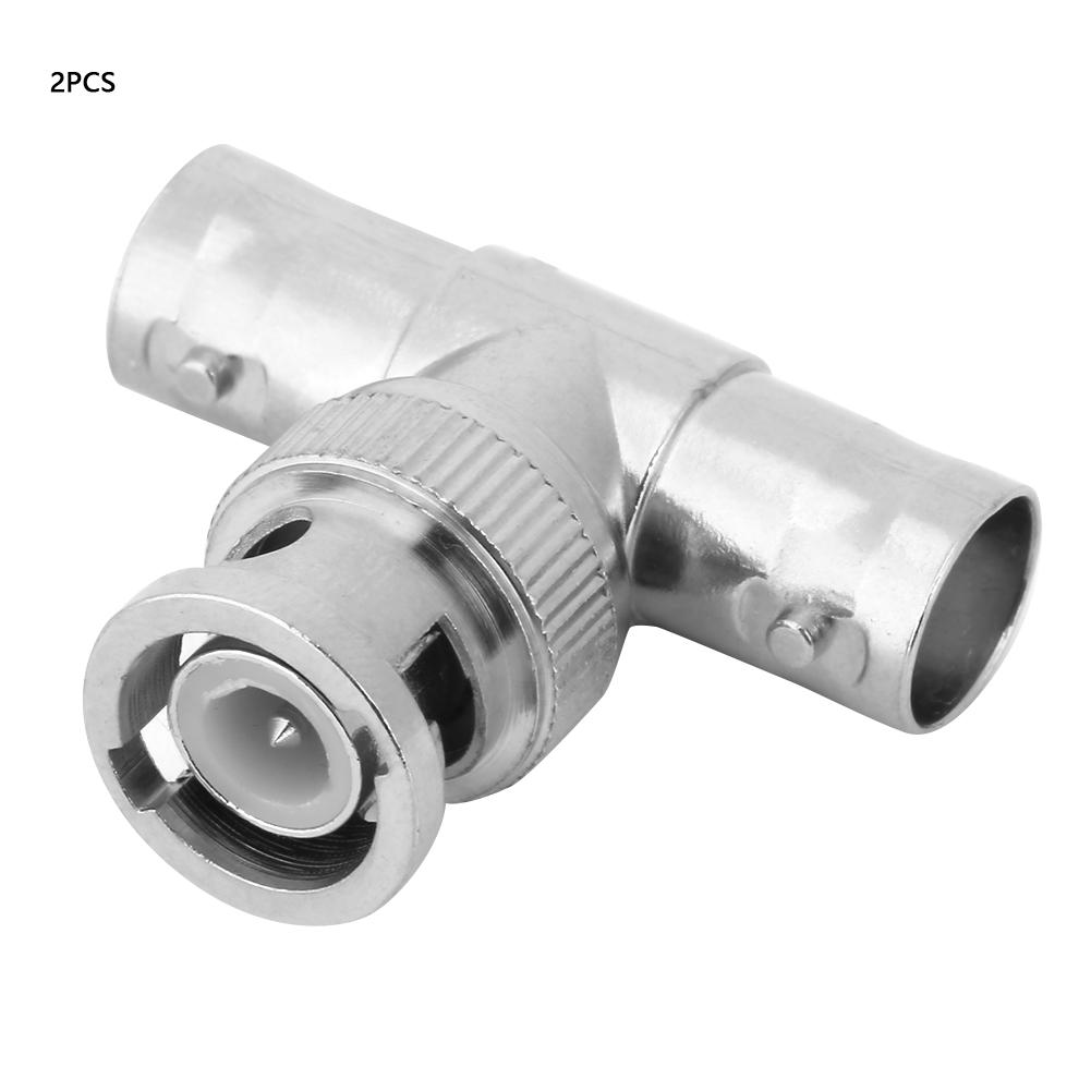 Premium Material BNC Connector T Shape Adapter with Zinc  for Communication