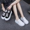 Spring Autumn Women's Canvas Shoes On Sale Walking Korean Trends 2025 Fashion High Quality Daily Routine Casual Ladies Footwear