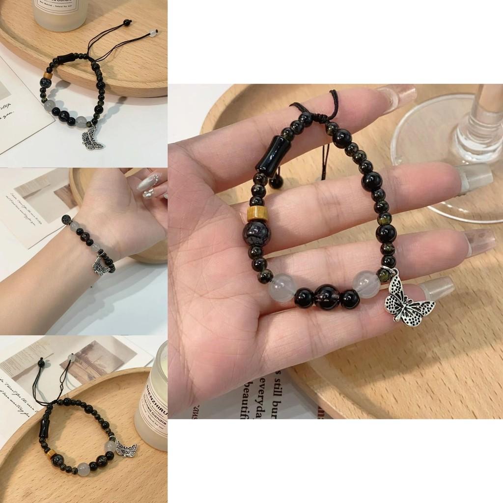 Bracelet Stylish Butterfly Womens Geometric Alloy Jewelry Modern Cold Style 2024 Spring