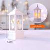 Portable Christmas LED Lights DIY Crafts LED Wind Light Retro Candle Lamp  Christmas Tree