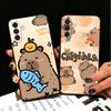 Lustige Capybara Cartoon Niedliche Weiche Handyhülle für Samsung A17 A37 A57 A16 A26 A36 A56 A15 A25 A35 A55 A14 A24 A34 A54 A13 A23 A33