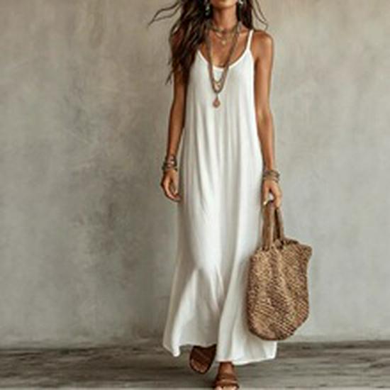 2026 Spring Arrival: European & American Street Style V-neck Irregular Skirt Slim Fit Women's Dress