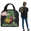 Bootleg Rat Fink Insulated Lunch Bag for Women Children Portable Food Boxes Thermal Lunch Box Tote