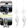 32 Types Dream Catcher Car Mini Pure White Feather Wind Chimes Wall Hanging Decor Handmade Catcher Feather Pendant Decoration