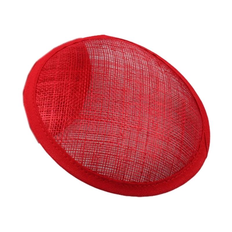 Elegant Sinamay Fascinator Base Millinery Fascinator Hat Base Party Hats DIY Accessories Women Party Headwear Hat Bases