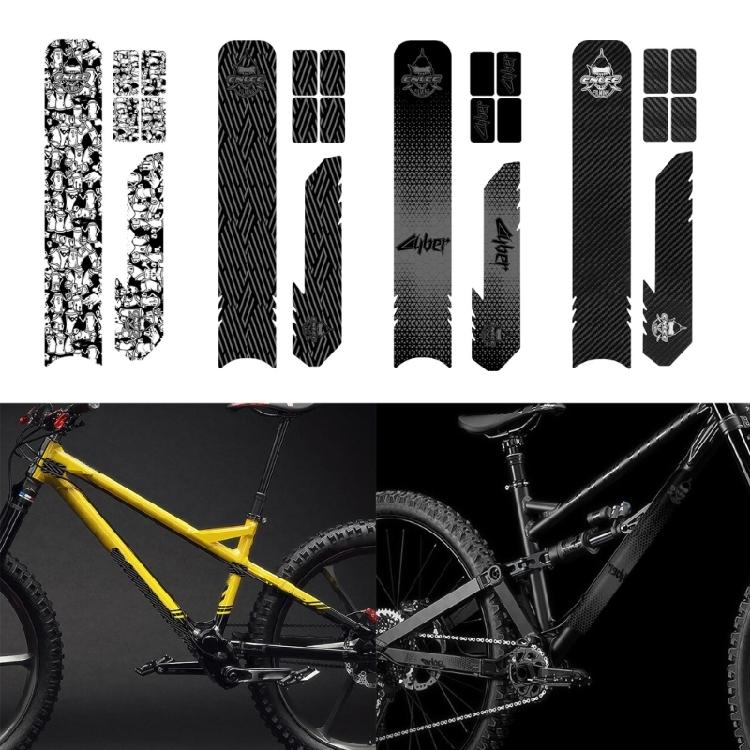 Autocolante Protecție Cadru Bicicletă Protector Manivelă Rezistent la Zgârieturi