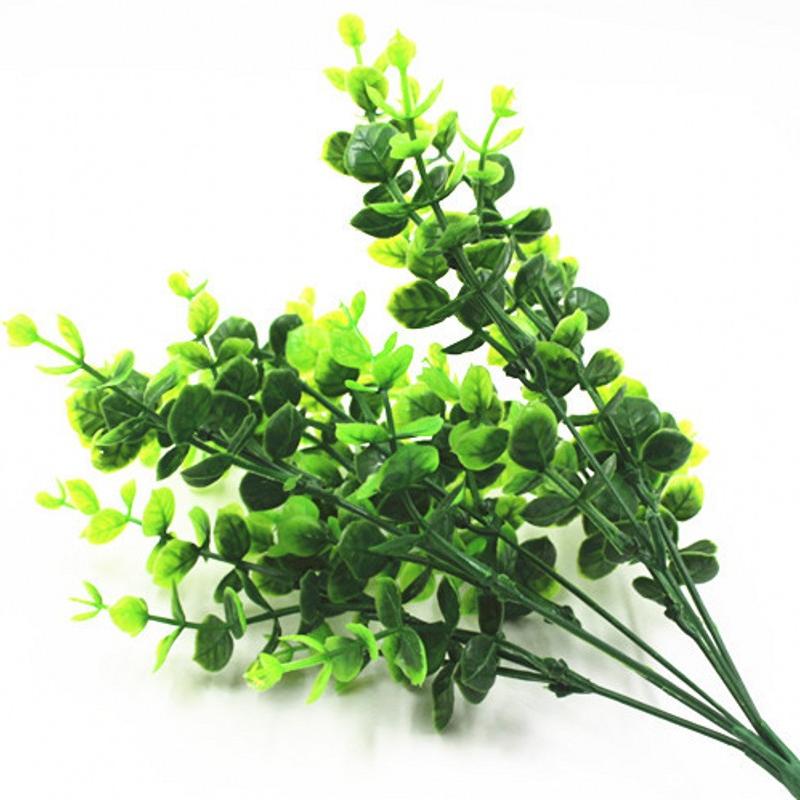 Artificial Leaves Branches Simulation Green Plant Home Decoration