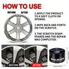YQ19 Auto Wheel Scratches Repair Wax Car Tire Retread Polishing Metal Protective Anti-oxidation Maintenance Clean Coating