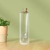 2 In 1 Glass Incense Holder Backflow Incense Burner for Incense Cone Ash-Proof Incense Sticks Holder for Meditation Yoga Spa 7
