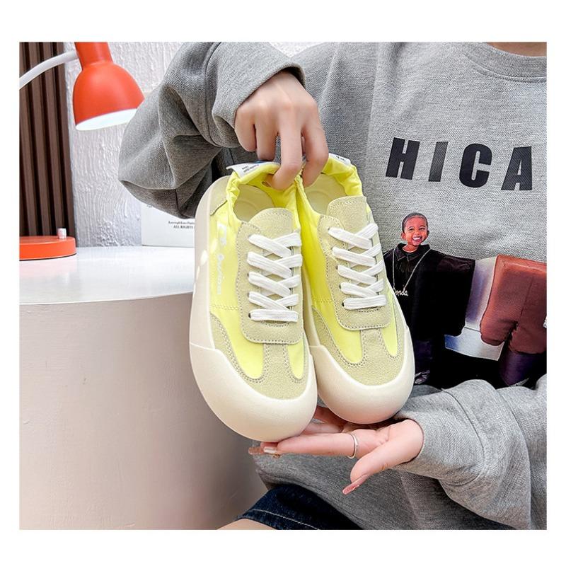 Zapatos de Mujer, Zapatos Deportivos de Plataforma con Suela Gruesa para Aumentar la Altura de Estudiante, Zapatos Casuales