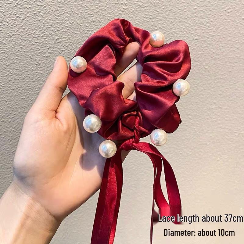 Fresh Summer Sweet Lace Bow Hair Tie - Elegant & Stylish Hair Accessory