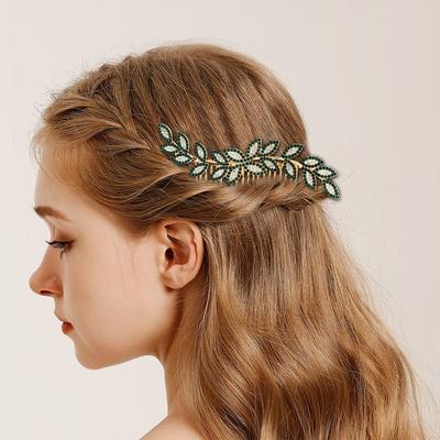 Sparkling Rhinestone Hair Combs Anti-slip Rhinestone Decor Hair Styling Tool for Wedding Banquet Party
