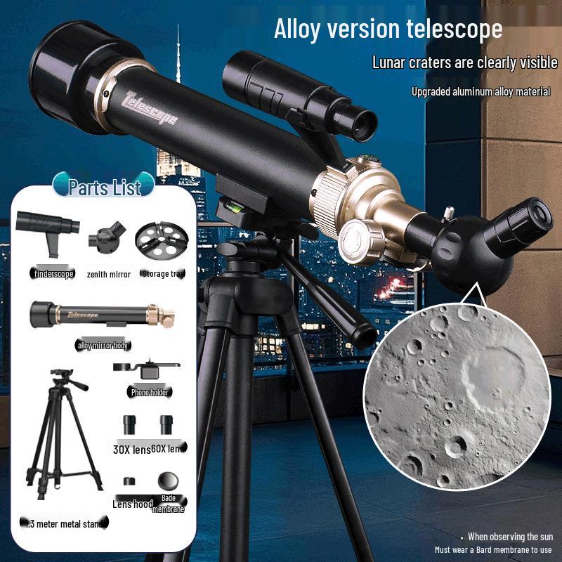 Portable STEAM Astronomical Telescope for Kids
