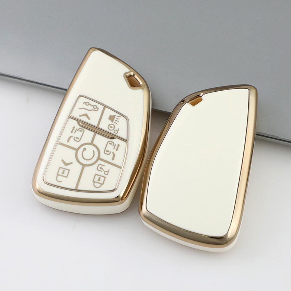 Premium 7 Button for Buick Enclave Envision Key Fob Cover Case Protector Shell