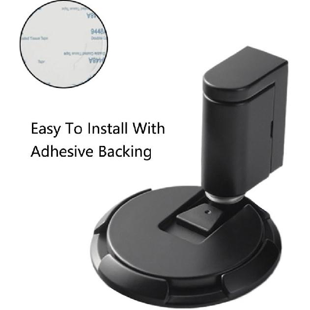 Zinc Alloy Self-Adhesive Door Stopper Door Safety Catch Stopper for Room, Kitchen, Bathroom, Cabinet Metal Door Stopper Self-Adhesive Door Holder