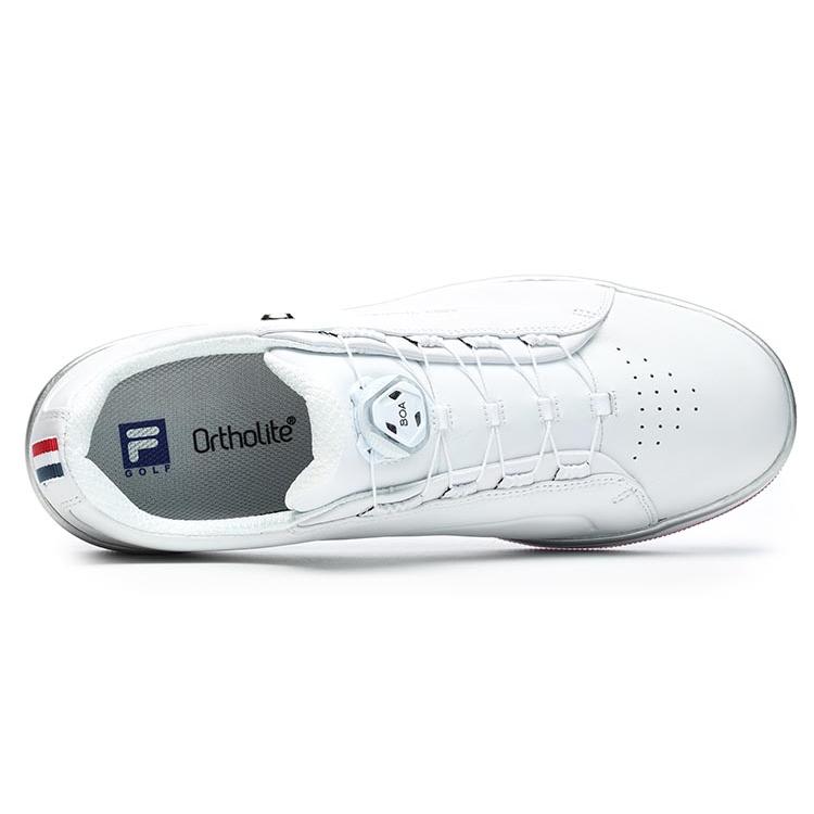 New FILA GF 1911 Trainer Low Top Golf Shoes Men's FILA White A12M241701FWT