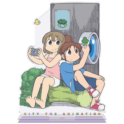 TV Anime THE Acrylic Character Stand Nagumo Midori Nikura "CITY ANIMATION" &