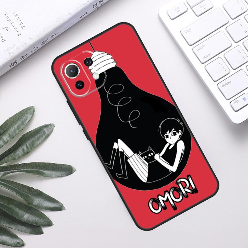 Omori Case For POCO F5 X3 X5 Pro F3 F4 GT M5s C40 Back Cover For Xiaomi 13 12 Lite 11T 12T Pro 12X