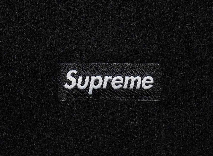 Supreme Mohair Beanie Black