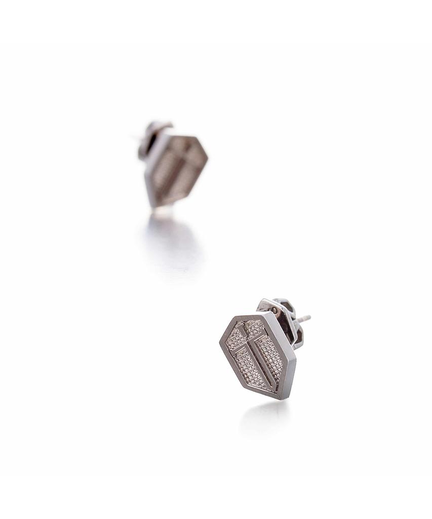 Trencadism Andrew Earrings Silver 925 Earrings Trm Ade10B