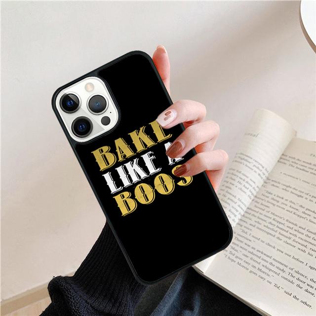 Love Baking Chef Knife Phone Case For iPhone 17 Air 15 16 Cover  14 11 13 Pro Max 12 Plus Max Cover Coque