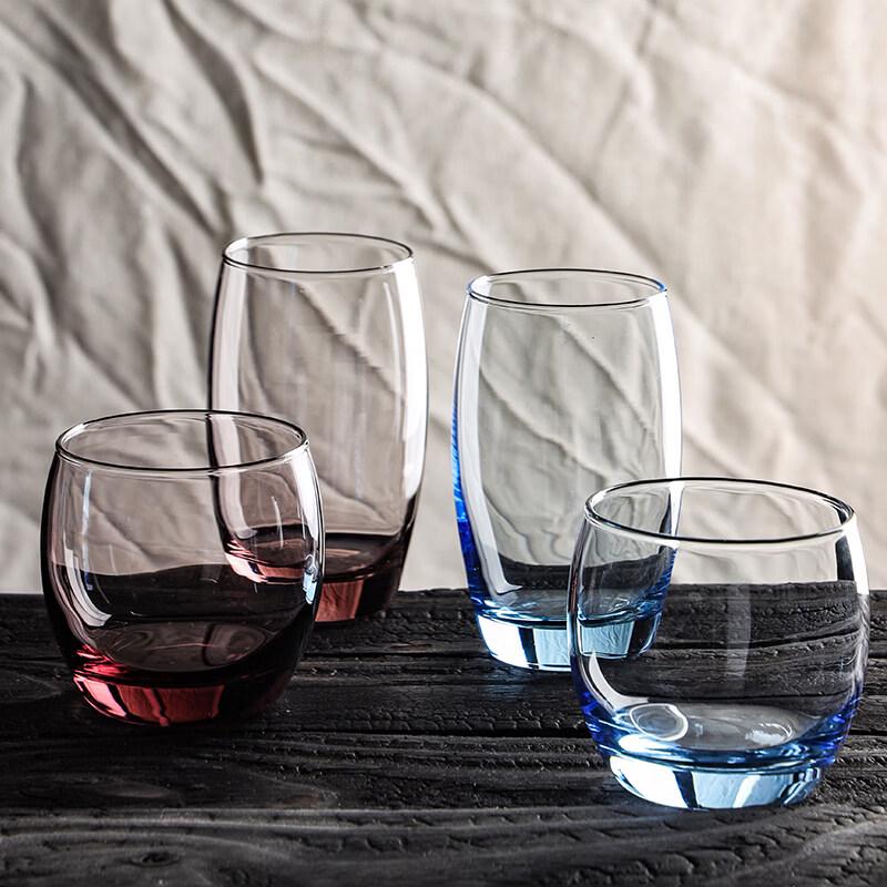 Transparent Glass Mouthwash Cup