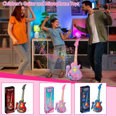 Kids Machine Toy With Microphone – Light Up Karaoke Player Compatible