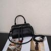 Fashion Luxury Designer Top Handle Crossbody Shoulder Bag Women's Genuine Leather Mini Boston Bag Zipper Closure Daily Use