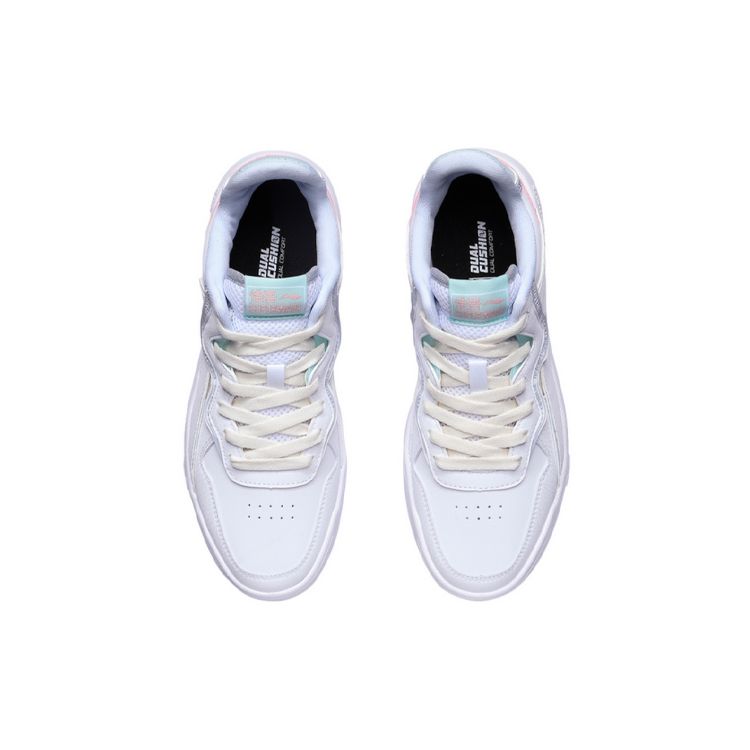 Li-Ning Weiwu Spwv Lite Non-Slip Wear-Resistant Low-Top Skate Shoes Women Sneakers Salt-Pink AGCR048-3
